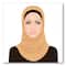 Designart - Portrait of Muslim Woman In Traditional Hijab - Modern Canvas Wall Art Print